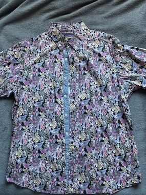 Daniel Cremieux Multicolor Paisley Button-Down Shirt